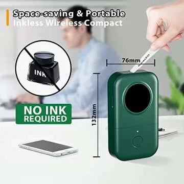 Phomemo D30 Mini Label Maker - Portable, Creative & Efficient