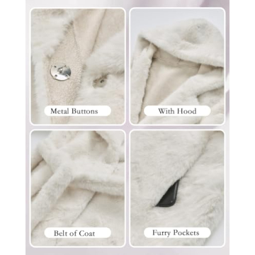 Fluffy Faux Mink Fur Cardigan Jacket for Women - Winter 2024