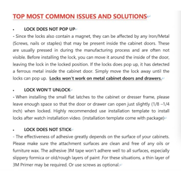 Magnetic Cabinet Locks for Baby Proofing | Vmaisi 20 Pack