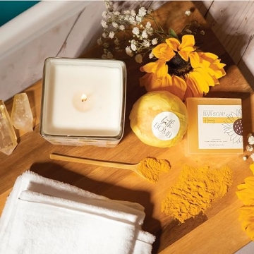 Sunflower Gift Box for Women - 15pcs Care Package