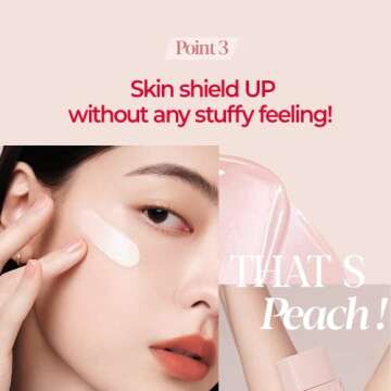ESPOIR Peach Skin Fitting Base 30ml SPF 41 PA++++ | Lightly Adhering, Long-lasting Peach Complexion Face Foundation Primer | Correcting Skin Texture and Covering Pores | Korean Makeup