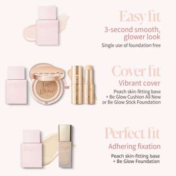 ESPOIR Peach Skin Fitting Base 30ml SPF 41 PA++++ | Lightly Adhering, Long-lasting Peach Complexion Face Foundation Primer | Correcting Skin Texture and Covering Pores | Korean Makeup