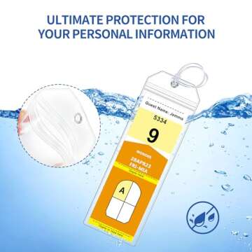 14Pcs Luggage Tags for Cruise Ship Essentials for NCL, Princess, Carnival, Royal Caribbean and Celebrity Cruise Necessities by SEAVILIA