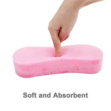 Lantee Large Sponges - Durable & Absorbent Car Cleaning Pads