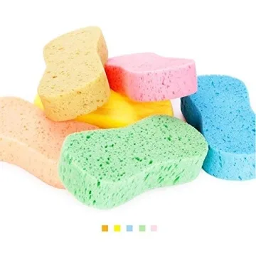 Lantee Large Sponges - Durable & Absorbent Car Cleaning Pads