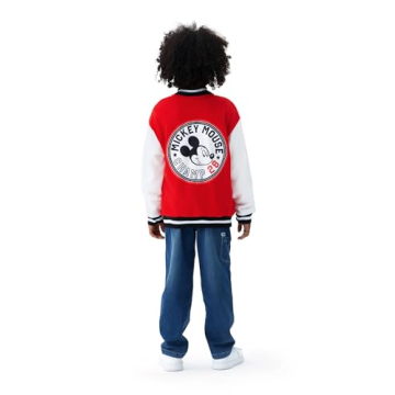 Disney Mickey Mouse Varsity Kids Jacket Size 6-7 Years
