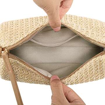 Stylish CHIC DIARY Straw Beach Bag for Women