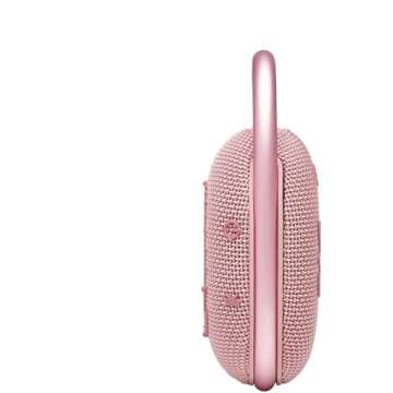 JBL Clip 4 Portable Bluetooth Speaker Bundle (Pink)