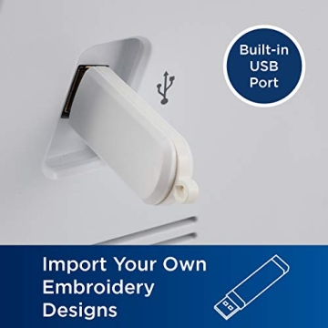 Brother PE800 Embroidery Machine with Color Touch LCD Display