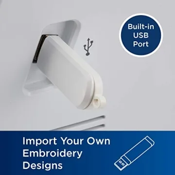 Brother PE800 Embroidery Machine with Color Touch LCD Display