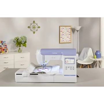 Brother PE800 Embroidery Machine with Color Touch LCD Display