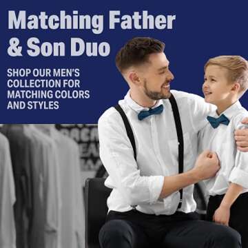 Elegant Light Navy Bow Tie for Men by Luther Pike