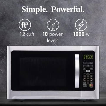 Farberware 1.2 cu. Ft Stainless Steel Microwave Oven