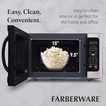 Farberware 1.2 cu. Ft Stainless Steel Microwave Oven