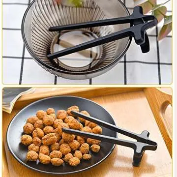 4pcs Snack Clips for Clean Gaming Fun and Snacks