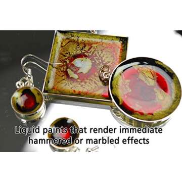 Pebeo Fantasy Moon Paints - 6 Color Discovery Set