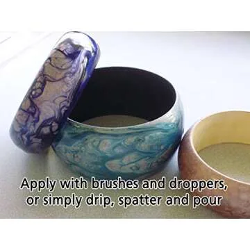 Pebeo Fantasy Moon Paints - 6 Color Discovery Set