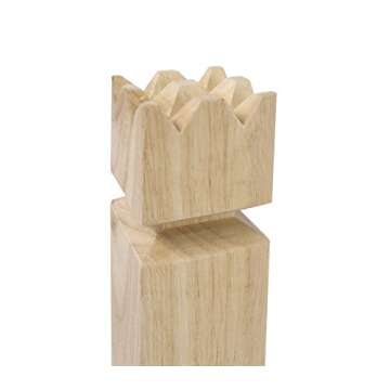 Yard Games Kubb Premium Size Outdoor Tossing Game with Carrying Case, Instructions, and Boundary Marker