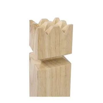 Yard Games Kubb Premium Size Outdoor Tossing Game with Carrying Case, Instructions, and Boundary Marker