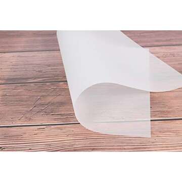 A4 Size Artist’s Tracing Paper, 8.3 x 11.5 inch, 100 Sheets-Translucent Sketching and Tracing Paper for Pencil, Marker and Ink, Lightweight