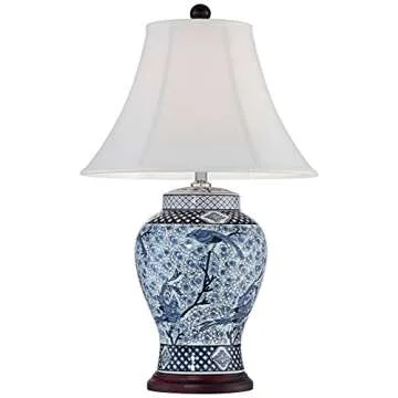 Elegant Barnes and Ivy Ginger Jar Table Lamp 27" Tall