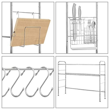 Over The Sink Dish Drying Rack for Space Saving Kitchen