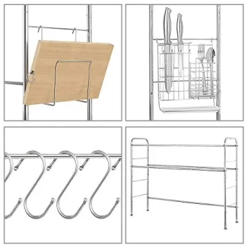 Over The Sink Dish Drying Rack for Space Saving Kitchen