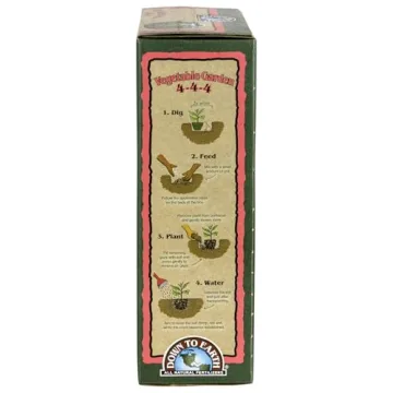 Down to Earth Organic Vegetable Garden Fertilizer 4-4-4
