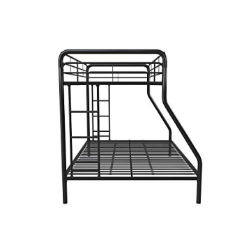 DHP Dusty Metal Bunk Bed - Durable Twin-Over-Full Frame