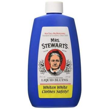 Brighten Your Whites with Mrs. Stewart's Liquid Bluing