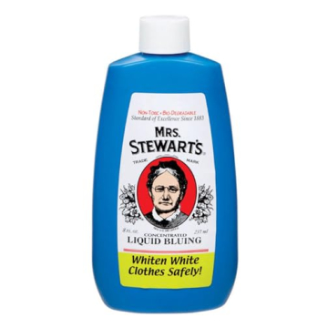 Brighten Your Whites with Mrs. Stewart's Liquid Bluing
