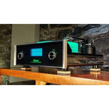 Tuneful Cables Audio Isolation Pads for Turntables 4 Pack