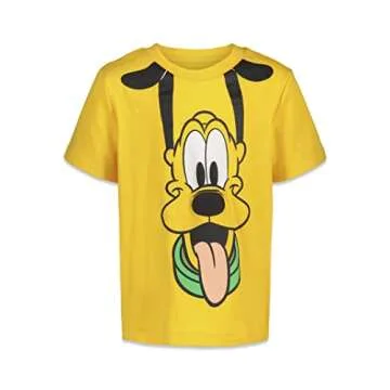 Disney Mickey Mouse 4 Pack Tees for Little Boys