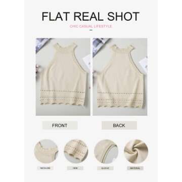 EVALESS Trendy Summer Crop Top for Women - Casual Chic Look