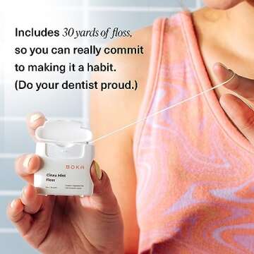 Boka Cinna Mint Dental Floss, Natural & Effective