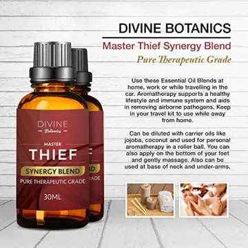 Divine Botanics Master Thief Essential Oil - Natural Health Solution