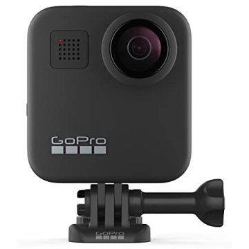 GoPro MAX — Waterproof 360 + Traditional Camera with Touch Screen Spherical 5.6K30 HD Video 16.6MP...