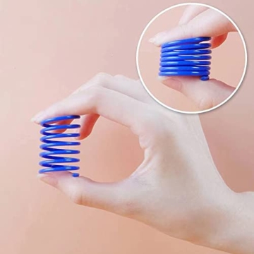 ISMARTEN Cat Spring Toy 100 Pack for Kittens