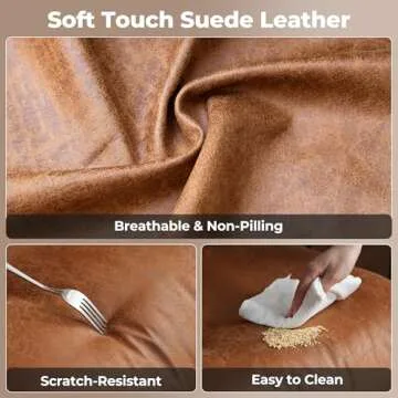 OvioS Mid Century Office Chair with Lumbar Support