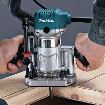 Makita Compact Router Kit for DIY Woodworking Projects