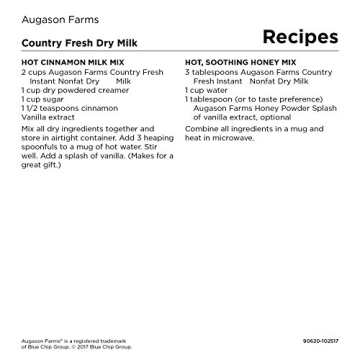 Augason Farms Instant Nonfat Dry Milk Can - 39 Servings