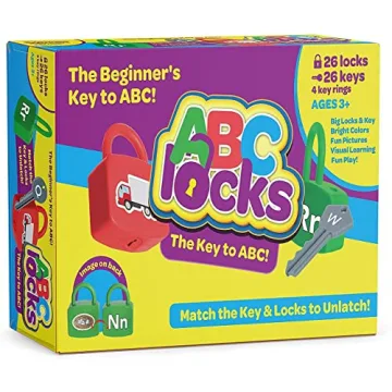 IQ Toys ABC Learning Locks Educational Alphabet Set for Kids