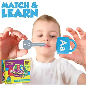 IQ Toys ABC Learning Locks Educational Alphabet Set for Kids