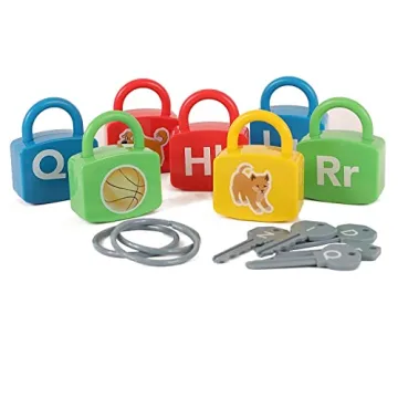 IQ Toys ABC Learning Locks Educational Alphabet Set for Kids