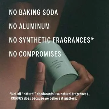 Corpus Natural Deodorant | Aluminum-Free Gel Formula