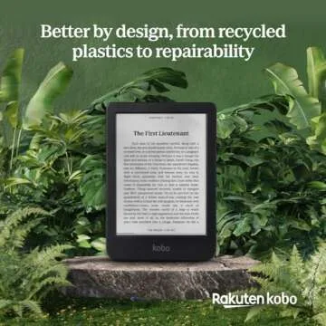 Kobo Clara BW | eReader | 6” Glare-Free Touchscreen with ComfortLight PRO | Dark Mode Option | Audiobooks | Waterproof | 16GB of Storage | Black