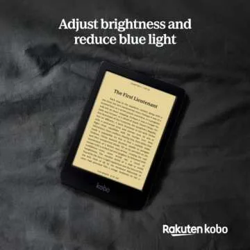 Kobo Clara BW | eReader | 6” Glare-Free Touchscreen with ComfortLight PRO | Dark Mode Option | Audiobooks | Waterproof | 16GB of Storage | Black