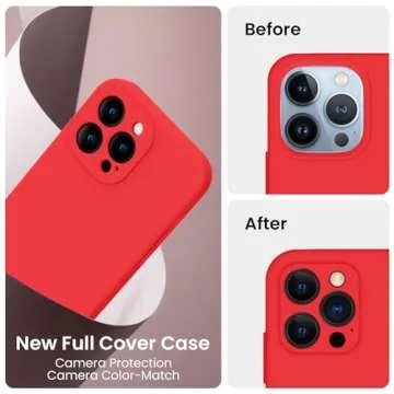 FireNova iPhone 13 Pro Max Silicone Case with Protectors