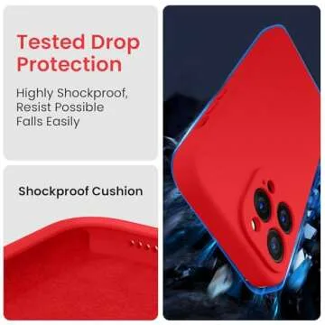 FireNova iPhone 13 Pro Max Silicone Case with Protectors