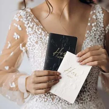 Elegant Molekaus Vow Books for Wedding Vows